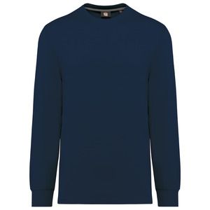 WK. Designed To Work WK303 - Unisex eco-friendly long sleeve t-shirt Navy