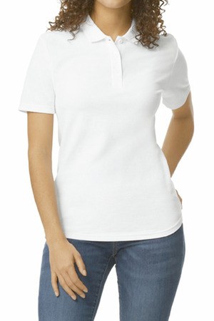 Gildan GI64800L - Softstyle Ladies Double Piqué Polo Shirt