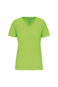 Kariban K3029IC - Ladies' BIO150IC V-neck t-shirt Lime