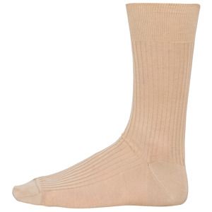 Kariban Premium PK801 - Men’s 4x2 rib cotton Scottish lisle thread socks Beige