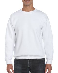 GILDAN GIL12000 - Sweater Crewneck DryBlend Unisex White