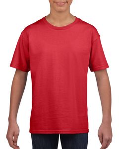 GILDAN GIL64000B - T-shirt SoftStyle SS for kids Red