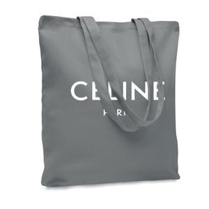 GiftRetail MO6442 - RASSA COLOURED 270 gr/m² Canvas shopping bag Grey