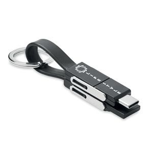 GiftRetail MO6820 - KEY C keying with 4 in 1 cable Black