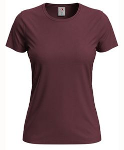 Stedman STE2600 - Classic women's round neck t-shirt Bordeaux