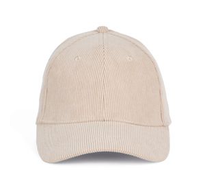 K-up KP193 - 6-panel velvet cap Sand