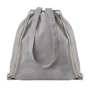 SOL'S 04099 - Atlanta Drawstring Backpack With Handles Grey Melange