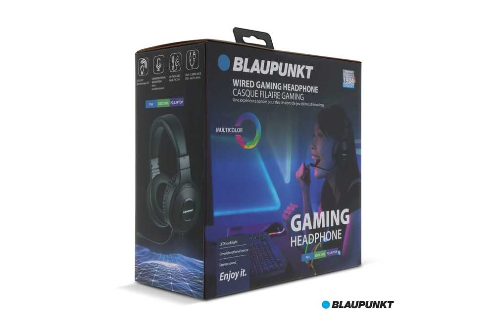 Intraco LT47300 - BLP069 | Blaupunkt Gaming Headphone
