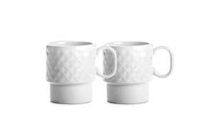 Inside Out LT52207 - Sagaform Coffee & More Coffee Mug 2 pcs 250ml White