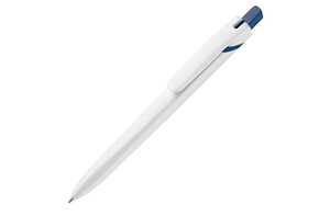 TopPoint LT80100 - Ball pen SpaceLab WHITE / DARK BLUE