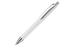 TopPoint LT80508 - Ball pen Texas metal clip hardcolour White