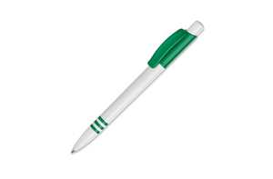TopPoint LT80918 - Ball pen Tropic hardcolour White/ Dark Green
