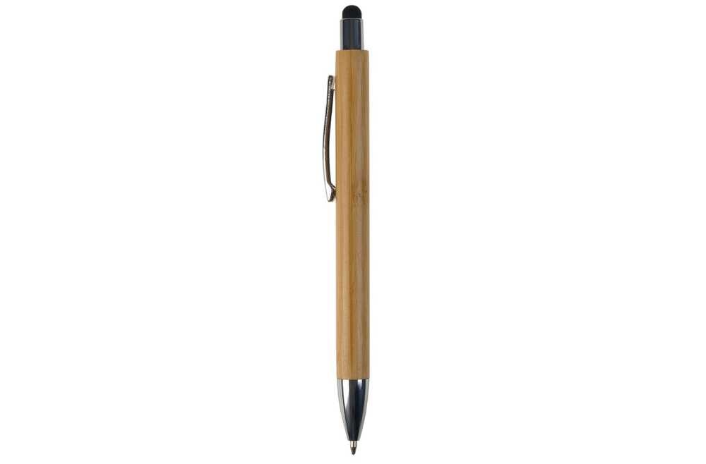TopPoint LT87285 - Ball pen New York bamboo with stylus