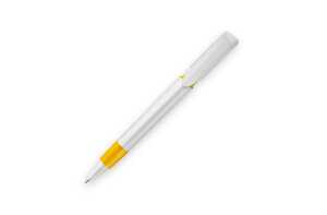 TopPoint LT87544 - Ball pen S40 Grip hardcolour White/Yellow