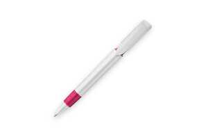 TopPoint LT87544 - Ball pen S40 Grip hardcolour White / Pink