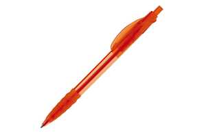 TopPoint LT87626 - Cosmo ball pen transparent rubber grip transparent orange
