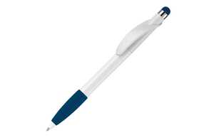 TopPoint LT87695 - Cosmo stylus with grip WHITE / DARK BLUE