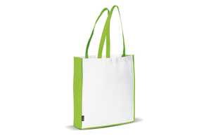 TopPoint LT91479 - Carrier bag non-woven 75g/m² White / Light green