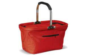 TopPoint LT91498 - Foldable picnic basket 2-in-1 cooling bag Red