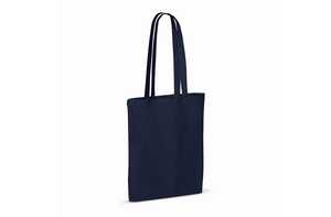 TopEarth LT95241 - Recycled cotton bag 140g/m² 38x42cm Dark Blue