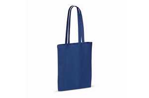 TopEarth LT95241 - Recycled cotton bag 140g/m² 38x42cm Blue