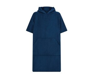 TOWEL CITY TC811 - KIDS' TOWELLING PONCHO Navy