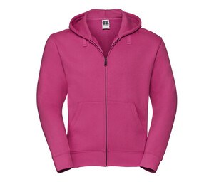 Russell JZ266 - Zip Hooded Sweat-Shirt Fuchsia