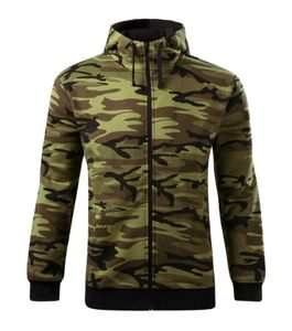 Malfini C19C - Camo Zipper Sweatshirt Gents