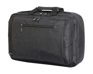 Shugon SH5819 - Bordeaux Hybrid Laptop Briefcase Charcoal melange / Black