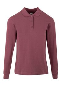 Mukua PL200WC - LONG-SLEEVE WOMAN POLO Grape