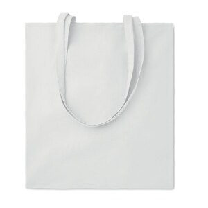 GiftRetail MO6851 - TURA COLOUR Organic cotton shopping bag EU White