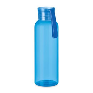 GiftRetail MO6903 - INDI Tritan bottle and hanger 500ml Transparent Blue
