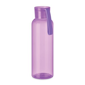 GiftRetail MO6903 - INDI Tritan bottle and hanger 500ml transparent violet