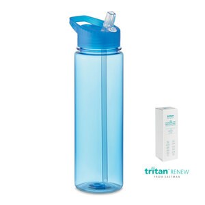 GiftRetail MO6961 - BAY Tritan Renew™ bottle 650 ml Transparent Blue