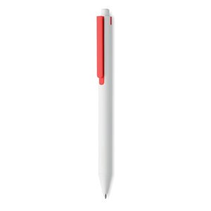 GiftRetail MO6991 - SIDE Recycled ABS push button pen Red
