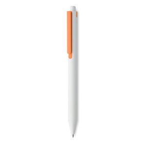 GiftRetail MO6991 - SIDE Recycled ABS push button pen Orange