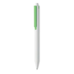 GiftRetail MO6991 - SIDE Recycled ABS push button pen Lime