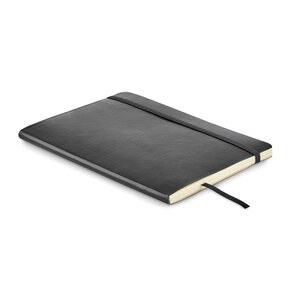 GiftRetail MO2118 - BRETA A5 recycled notebook Black