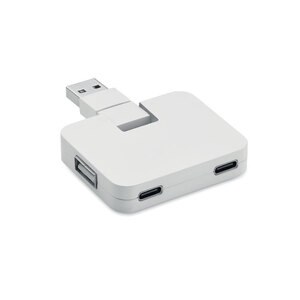 GiftRetail MO2254 - SQUARE-C 4 port USB hub