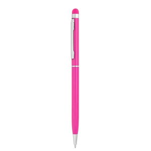 EgotierPro 32547 - Aluminum Touchscreen Pen in Various Colors MANCHESTER Fuchsia