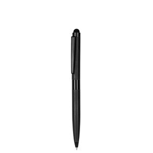 EgotierPro 38513 - Black Metal Ballpoint Pen with Pointer FRAC