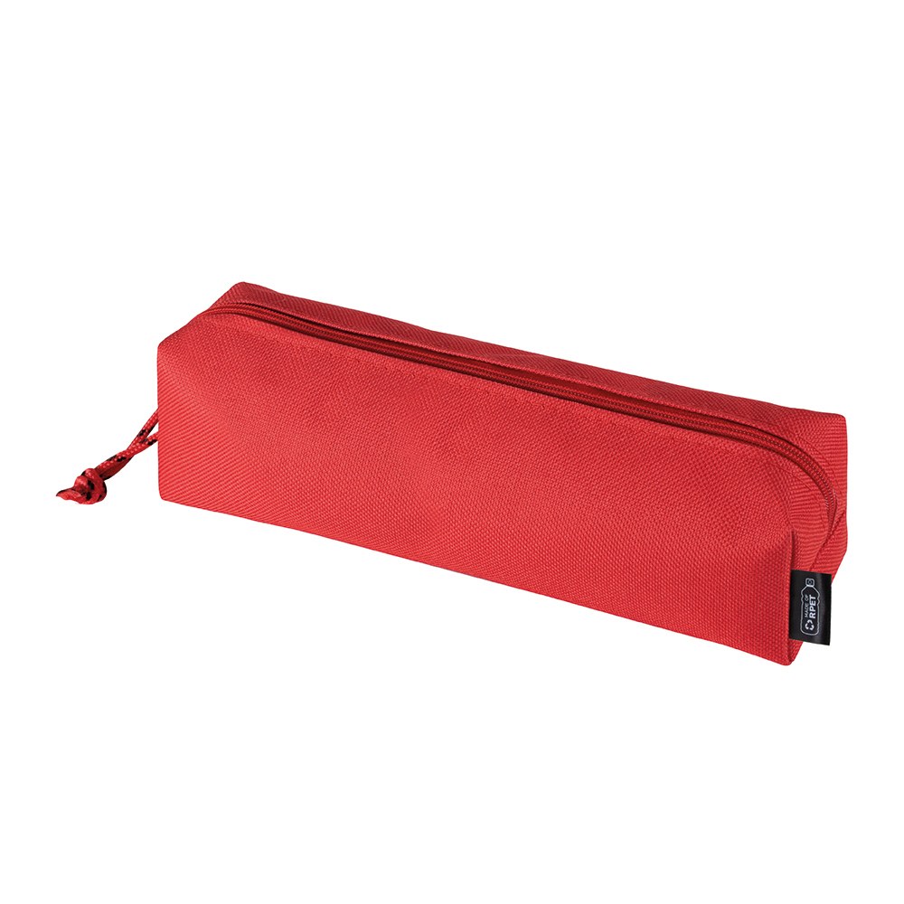 EgotierPro 52069 - 600D RPET Polyester Pencil Case with Sporty Cord MARIE