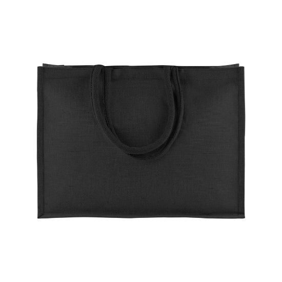 EgotierPro 52560 - Juco Beach/Shopping Bag with Cotton Handles OBER
