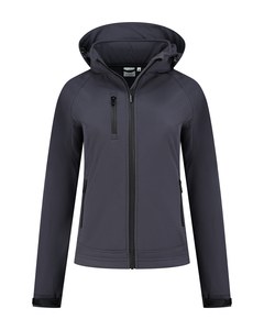 Lemon & Soda LEM4827 - Softshell Jacket Everywear for her Dark Grey