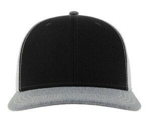 ATLANTIS HEADWEAR AT256 - Trucker style cap Black / Grey / White