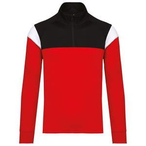 PROACT PA387 - Adult zipped neck training top