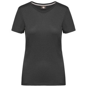 WK. Designed To Work WK307 - Ladies antibacterial short sleeved t-shirt