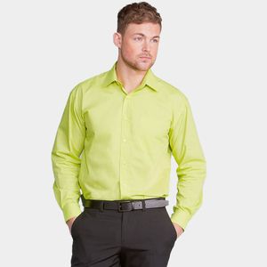 Russell Collection J934M - Long sleeve polycotton easycare poplin shirt