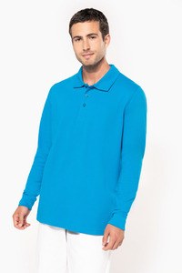 Kariban K256 - Mens long-sleeved piqué polo shirt