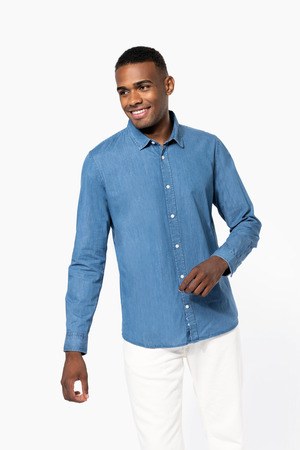 Kariban K512 - Men’s denim shirt